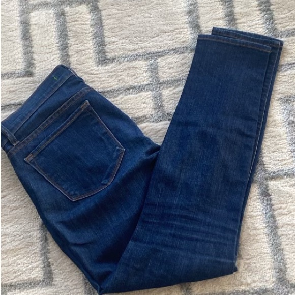 J Brand Skinny Leg ankle length Jeans Pure Wash size 28 - Picture 1 of 7